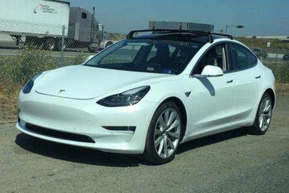 特斯拉Model 3多项参数曝光 续航346公里