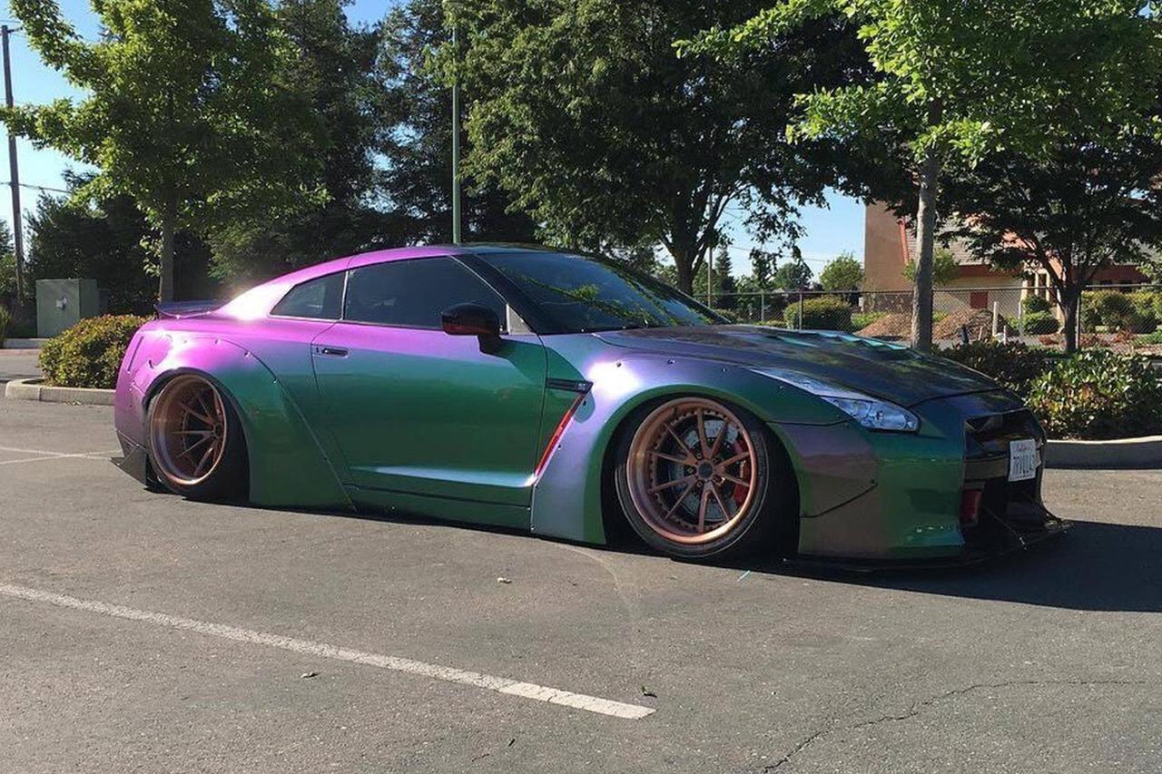 “变色龙”？日产战神GTR大赏！帅翻天