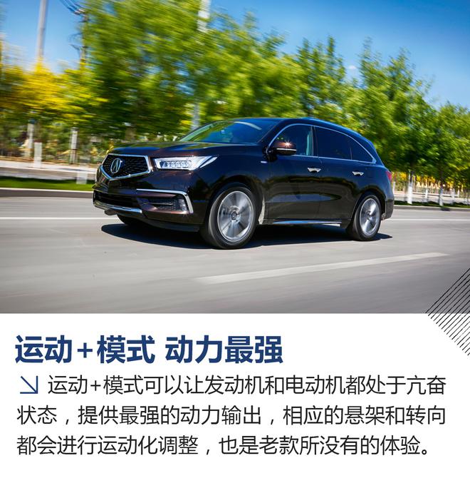 讴歌MDX SPORT HYBRID试驾 不只为省油