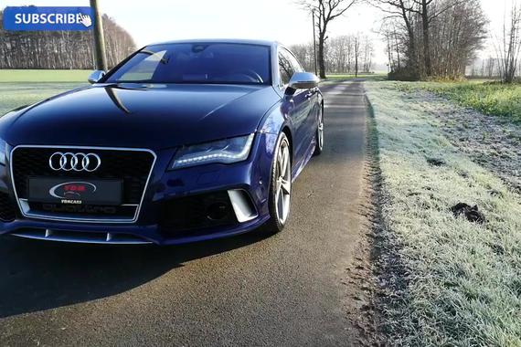 视频：暴力美学代表 奥迪RS7超清写真