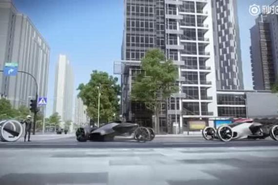 视频：未来概念交通工具设计