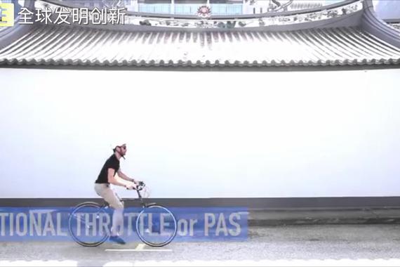 视频：1分钟将单车变电动单车