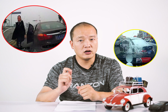 视频：怎么花式追尾？驾校教练肯定没教过