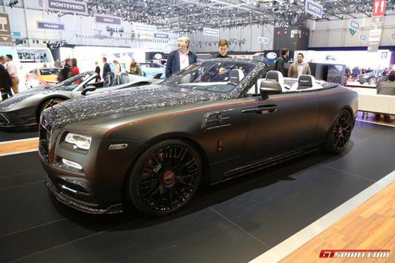 Mansory改装劳斯莱斯Dawn敞篷跑车