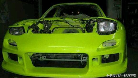 车主两千元收了辆报废跑车,改装费七万