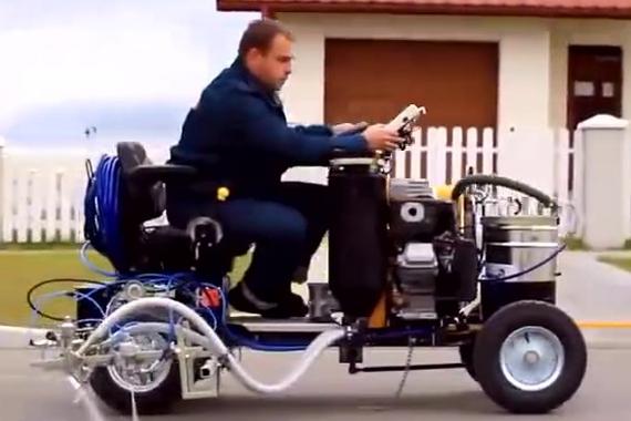 视频：惊呆了！道路上的线原来都是这样的