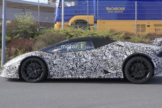 兰博基尼纽北最快圈速王敞篷版曝光 别按耐不住！