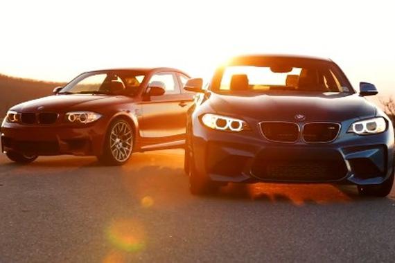 视频：最好的M车型测试 宝马M2 vs 1M