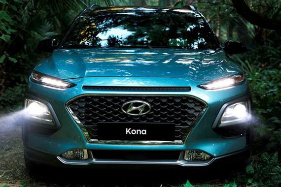 现代电动版Kona最早明年上市 续航或达390公里