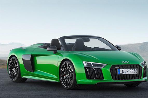 身披“原谅色” Audi R8 Spyder V10 PLUS官图发布