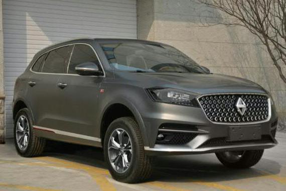 宝沃BX7 TS申报图曝光 更运动的外观