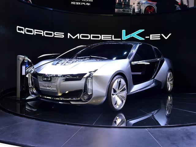观致 Model K-EV 亮相上海车展