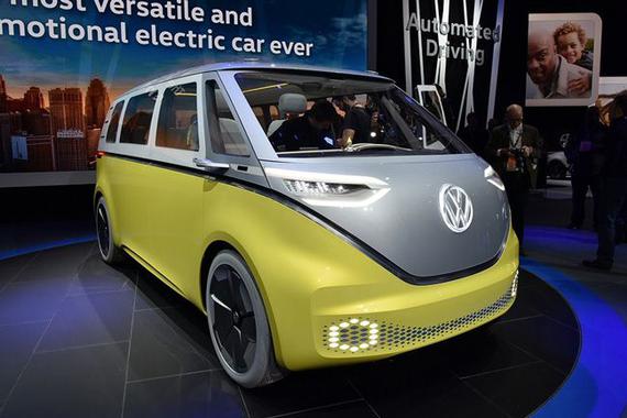 大众I.D.Buzz概念车确定量产 向经典T1致敬