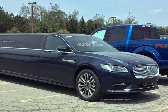 想低调都难 30万神秘加长版林肯大陆曝光