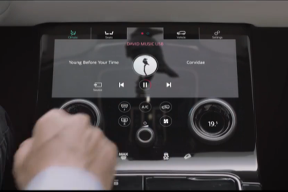 视频：动作很重要 路虎星脉中控触摸屏操作