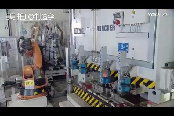 视频:宝马生产过程，酷爆了！
