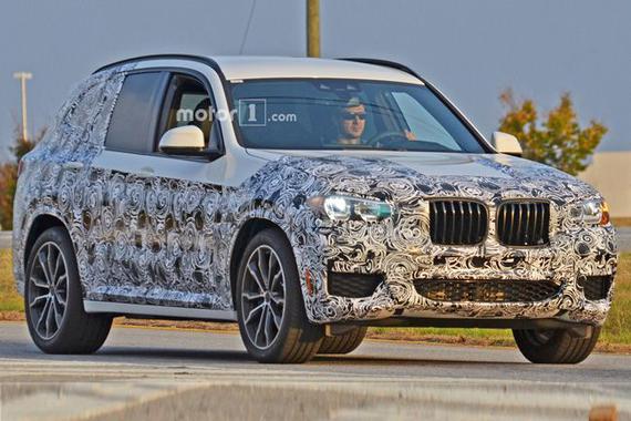 全新宝马X3将6月26日发布 有望2018年上市