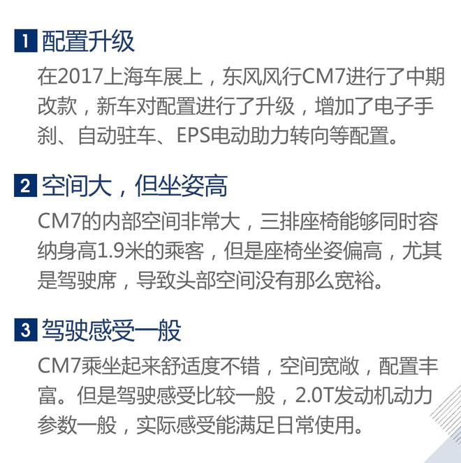 乘坐舒适 驾驶无趣 试驾东风风行CM7