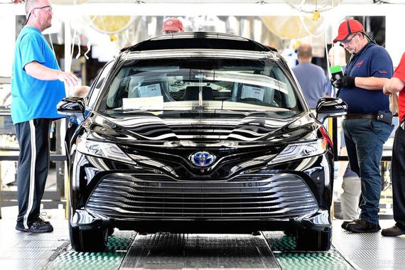 预计年底国产 新一代丰田凯美瑞美国下线