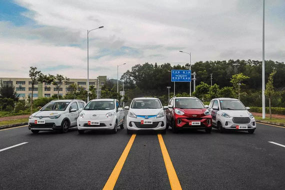 6万左右，中国最便宜的5款纯电动汽车同场PK，选谁