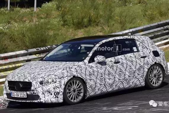 全新A级再现谍照 AMG将采用混合动力