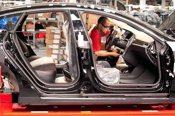 特斯拉二季度销量环比下降 称电池产量不足