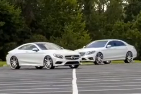 视频：帅到无边际！奔驰S550 vs S550 Coupe