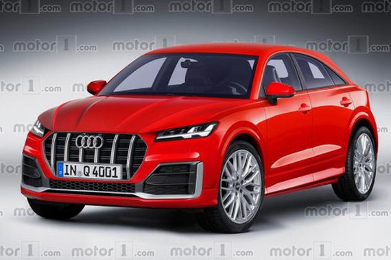 与全新奥迪Q3同平台 奥迪Q4假想图曝光
