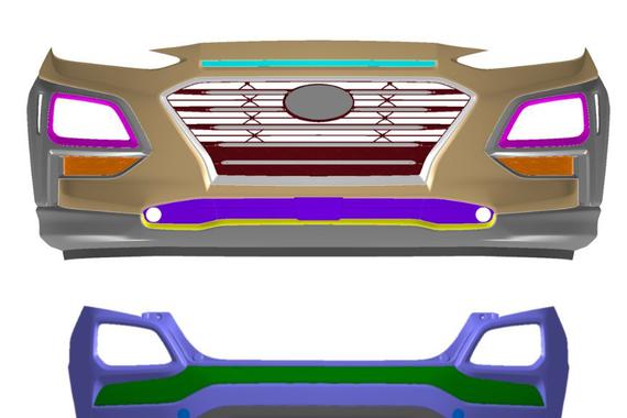 北京现代全新小型SUV模型图 或明年投产