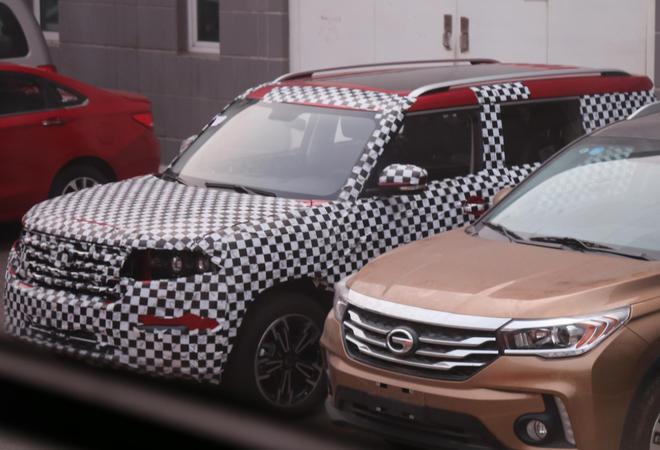 长安欧尚新SUV最新谍照 7座设计