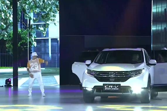 视频：炫酷舞蹈 引爆CR-V发布会