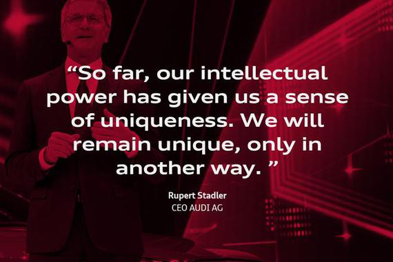奥迪CEO带您解读未来科技