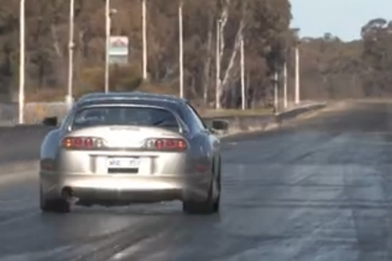 视频:牛魔王来了 爆改丰田Supra直线暴强加速