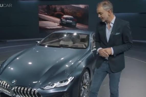 视频：科技感爆表 全方位介绍宝马8系概念车