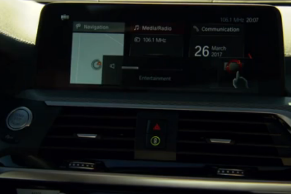 视频：科技感十足 全新一代宝马X3设计