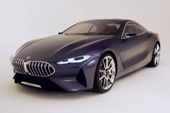 视频：造型科幻 宝马8系Concept概念车