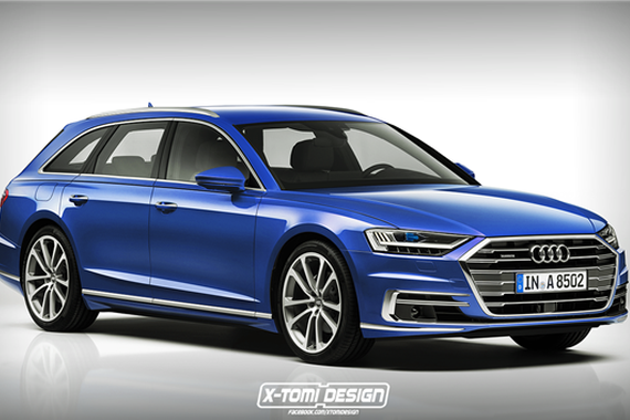 曝奥迪全新A8 Avant假想图