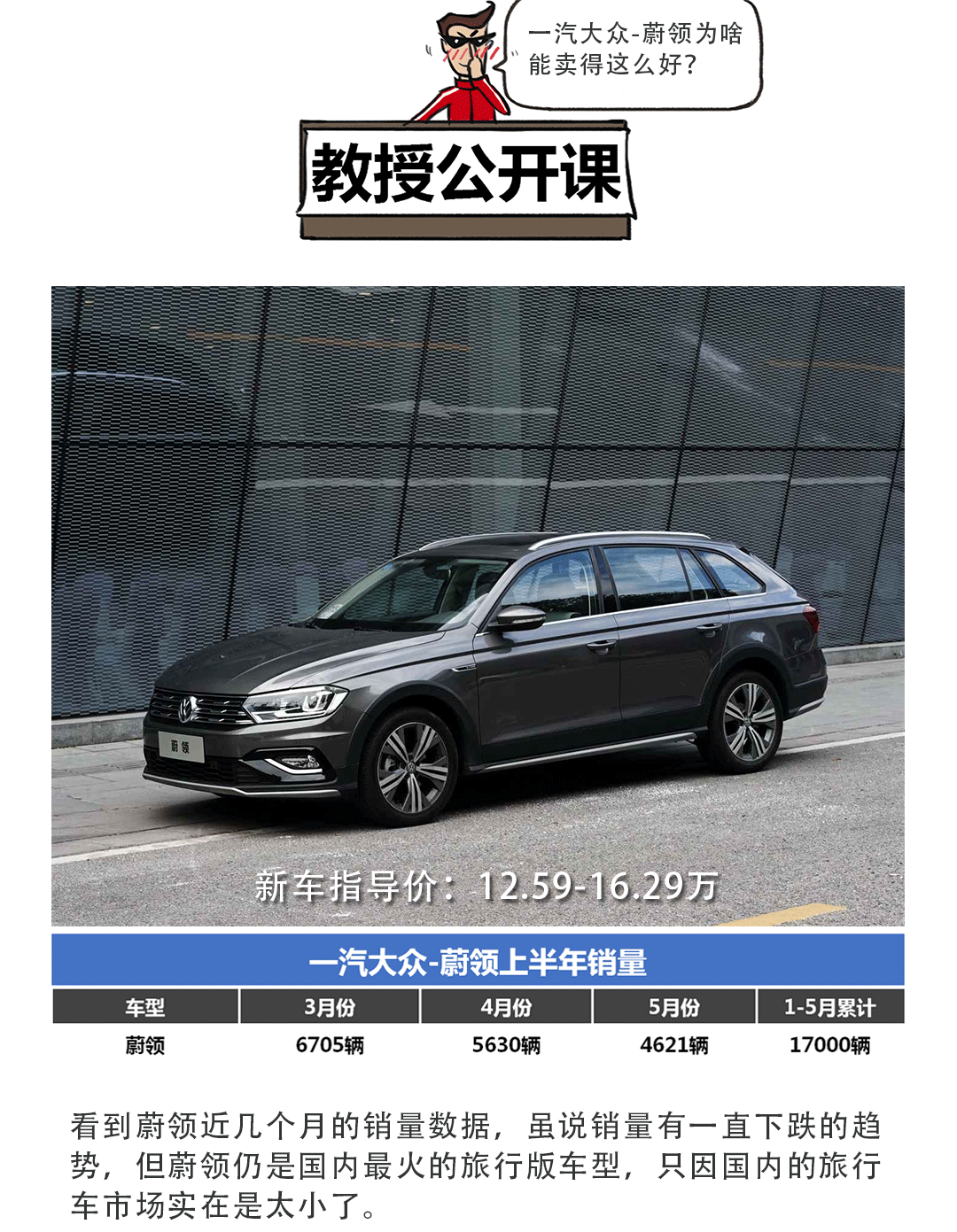 4.28万元起！310W订单破万，旅行车是要火的节奏