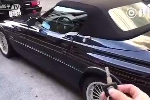 视频：宝马Z1 下沉式隐藏车门