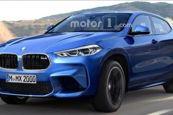 外观设计更加运动 宝马X2 M车型假想图