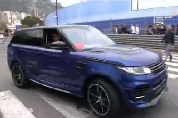 视频：霸气外露！街拍路虎揽胜运动版 SVR