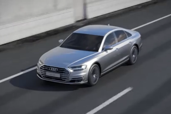 视频：灵活的不要不要的 全新奥迪A8主动悬架系统