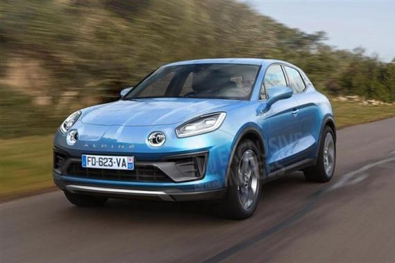 又是一个标榜运动的SUV Alpine SUV假想图