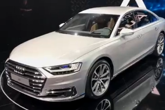 视频：美炸了！实拍全新奥迪A8全球发布会