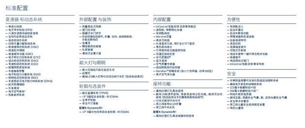 路虎揽胜星脉配置信息 3种动力/8款车型