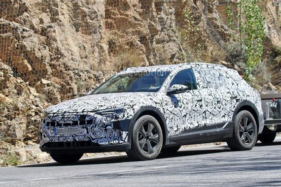 曝奥迪e-tron Sportback谍照 2018年量产