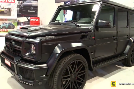 视频：拉风又霸气 2016奔驰巴博斯G700