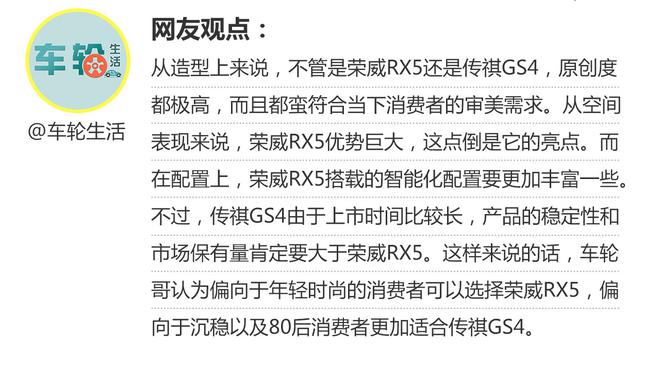 相对论.上汽荣威RX5 VS 广汽传祺GS4