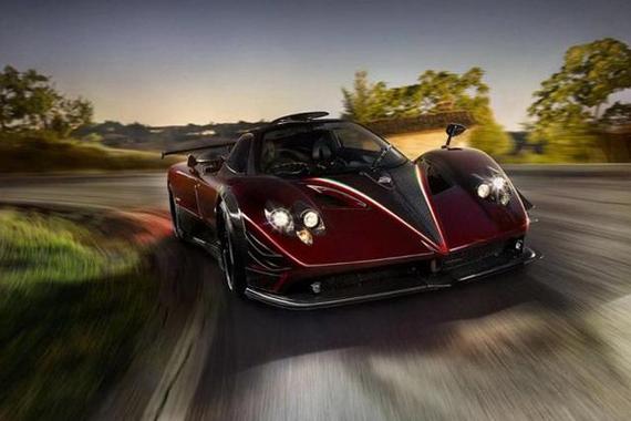 红色闪电激进出击，帕加尼Zonda定制版再发布