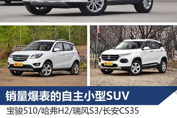 看看那些销量过万的自主小型SUV盘点